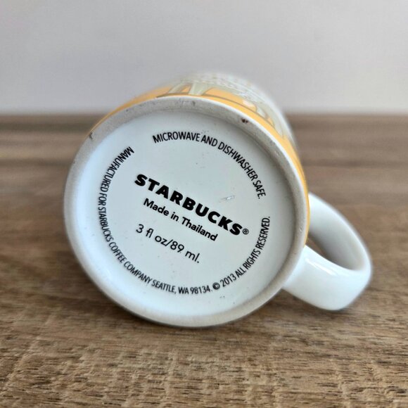 Sweden Sverige Starbucks mini Espresso coffee Dala horse mug/cup. 3oz ,89ml. - Picture 4 of 5